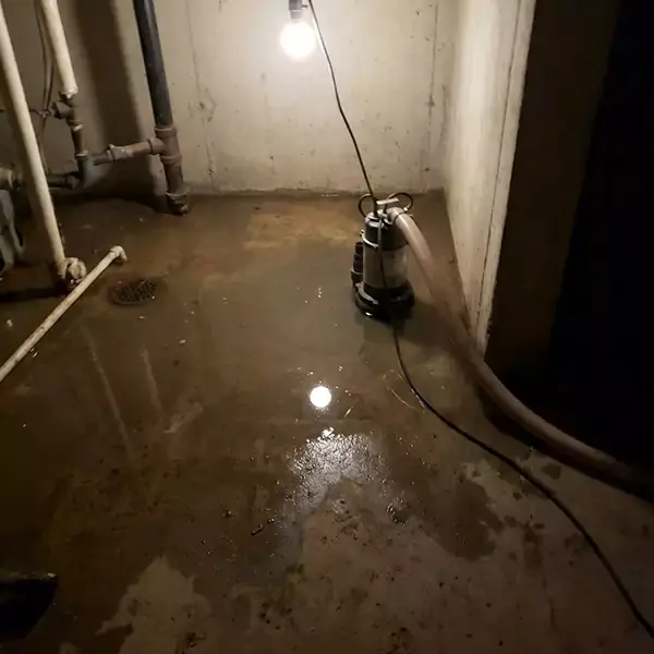 Water damage restoration work in Riverton, NJ